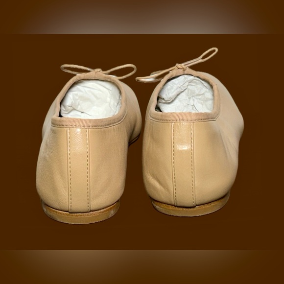 NWOB Everlane The Ballet Flat in Blush Tan Italian Leather with Square Toe, 9.5 - Picture 12 of 16